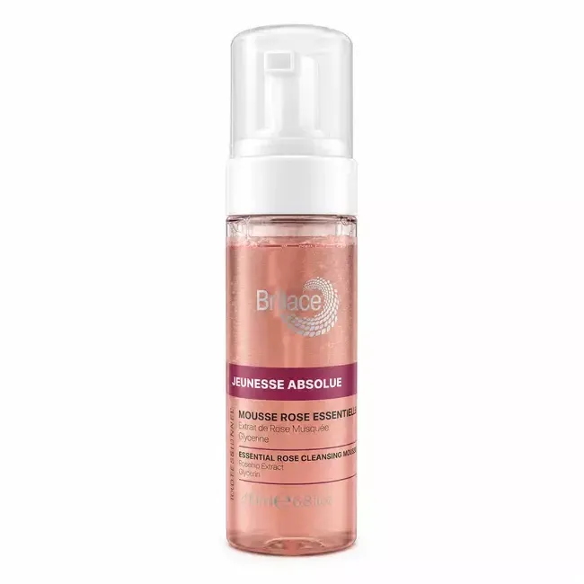 Эссенциальный розовый мусс для очистки Mousse Rose Essentielle Brilace, 200 мл Днепр - изображение 1