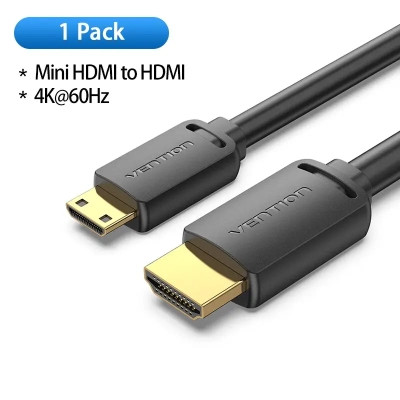 Кабель HDMI M - Mini M, 1.5 м, V2.0 4K 60Гц 18Gbps HDR Dolby Vention Винница - изображение 2