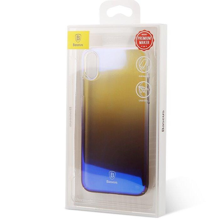 Чехол Baseus для iPhone X/Xs Glaze Purple (WIAPIPHX-GC01) Киев - изображение 2