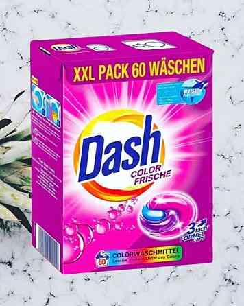 Капсули для прання кольорових речей Dash Color Frische 60 шт Виноградів