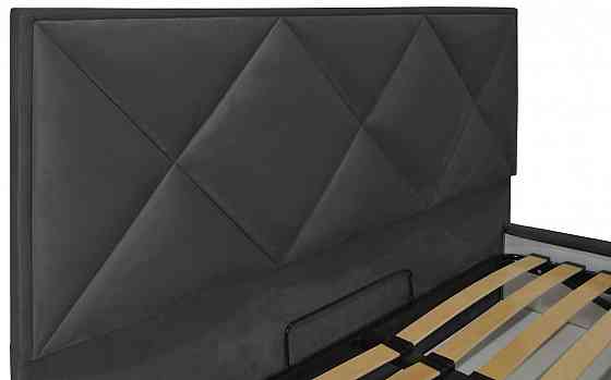 Кровать Двуспальная Leeds Standart 180 х 190 см Missoni 009 Темно-серый Днепр