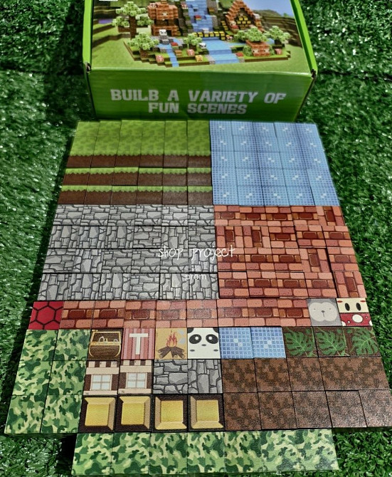 Конструктор магнитный Майнкрафт 150 блоков. Киев - изображение 3