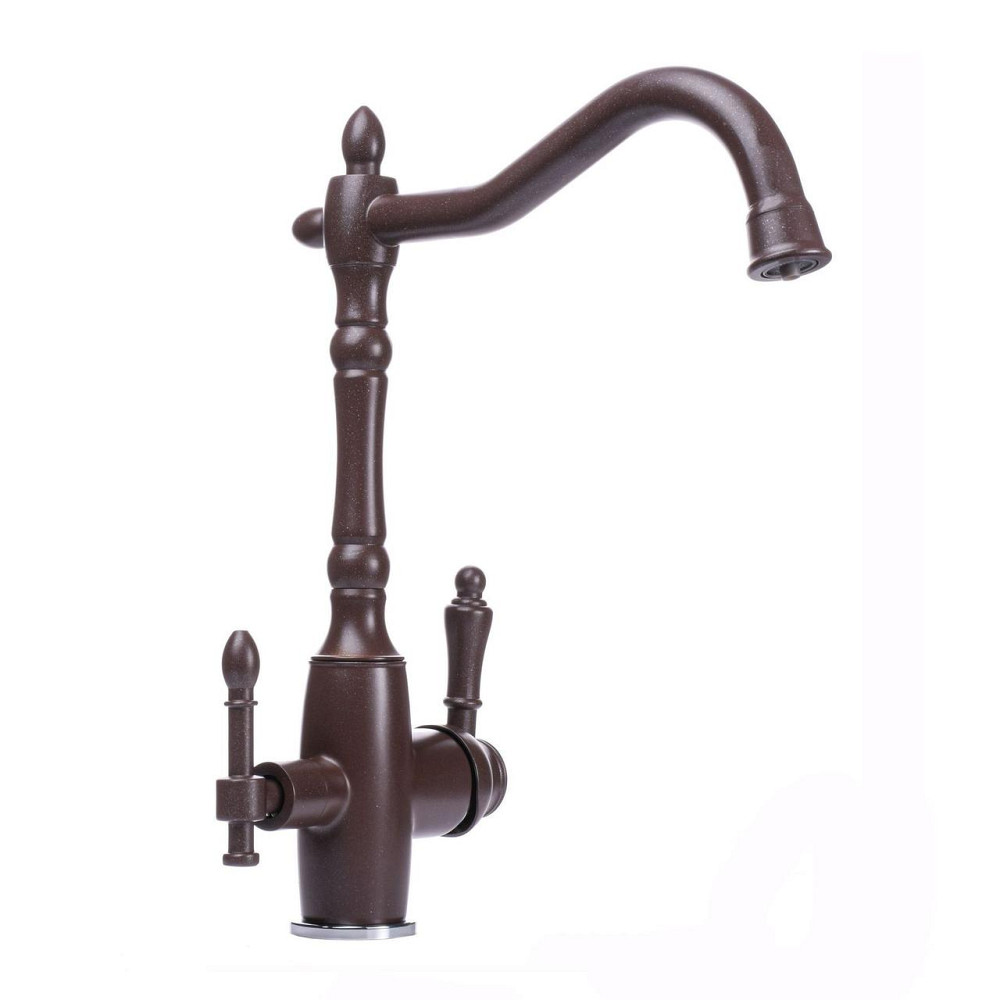 Смеситель для кухни под осмос Globus Lux LAZER GLLR-1000-6-MARONE (000019264) Киев - изображение 3