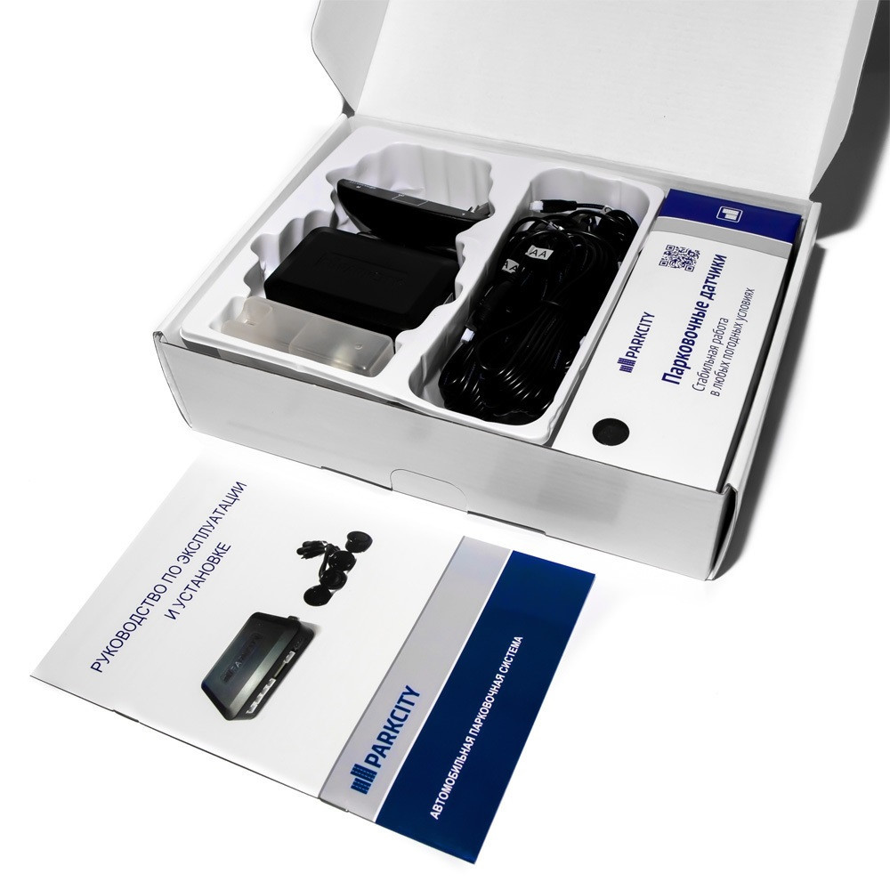 Парктроник ParkCity Lviv 619/4M Dark Grey Харьков - изображение 3