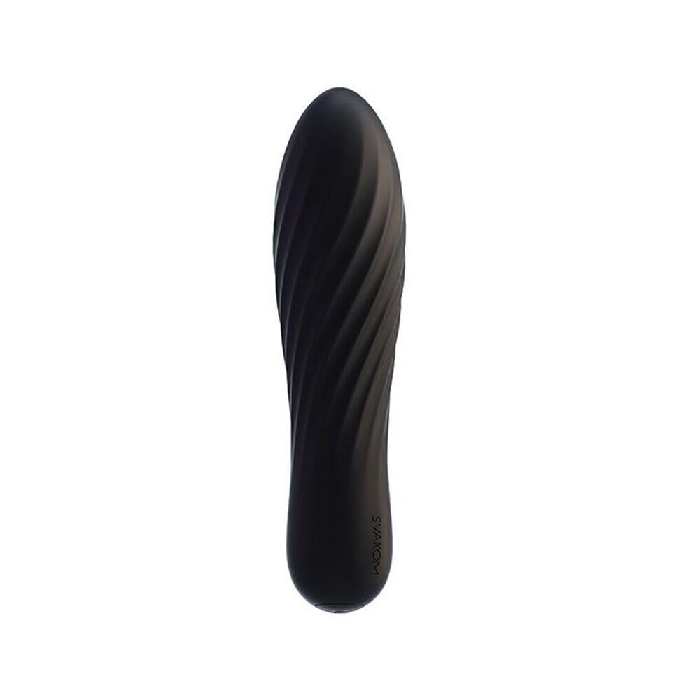 Потужний мінівібратор Svakom Tulip Black Sex Aura Київ - фото 1