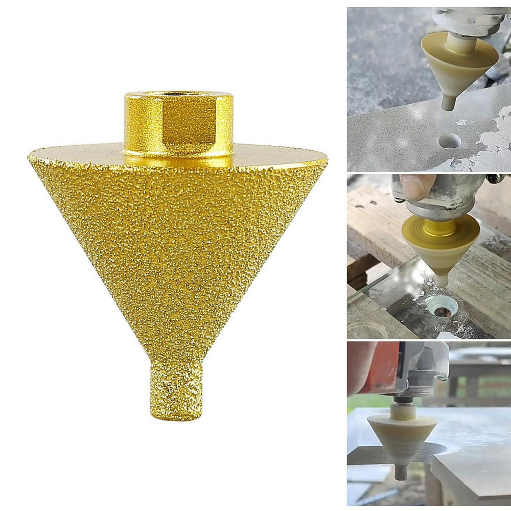 Алмазна конусна фреза 9-38мм для кераміки та граніту Київ - фото 8