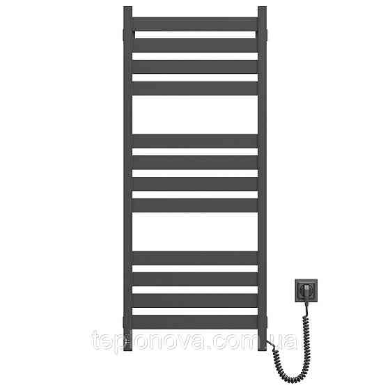 Сушарка для рушників Largo 500х1200 Sensor права з таймером, чорний муар Чернівці