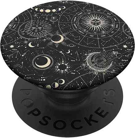 Попсокет Moon складной держатель для телефона с коллекционной крышкой винтажная луна Киев