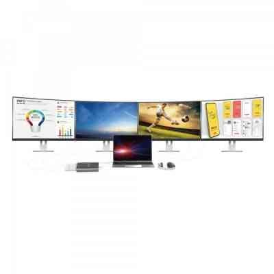 Адаптер USB-C to 4xHDMI F quad display J5create (JCA366-N) Винница