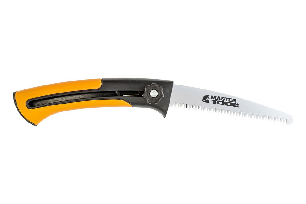 Ножовка садовая выдвижная MASTERTOOL 160 мм 7TPI закаленный зуб 3-D заточка 14-6011 Ровно - изображение 8