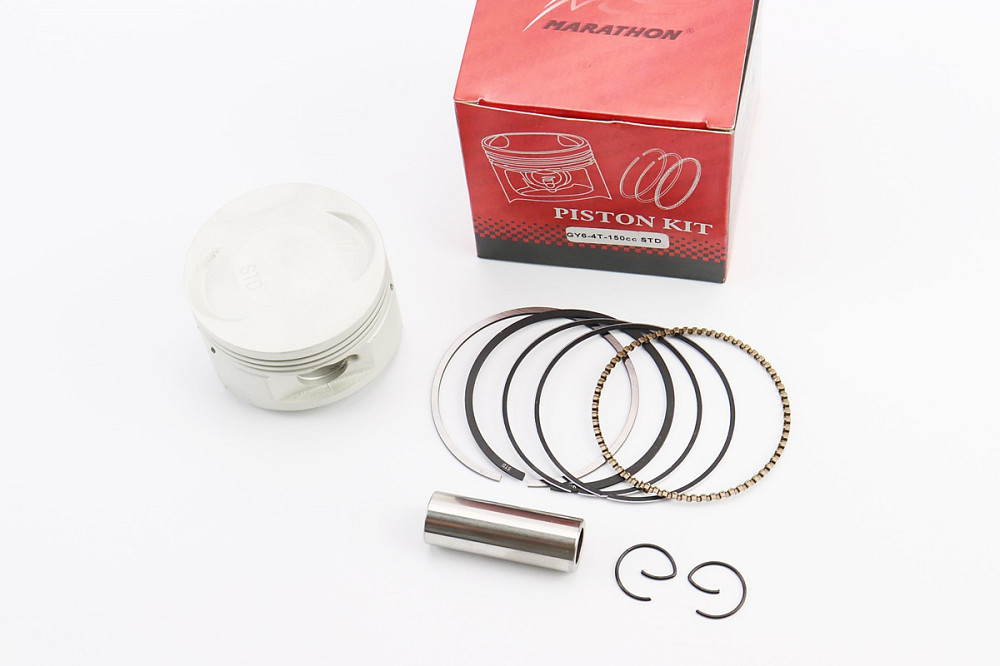Поршень к-кт 150cc 57,4мм STD (палець 15мм) Київ - фото 1