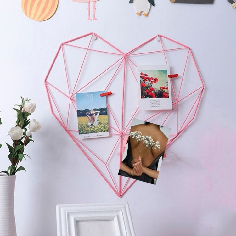 Настінний органайзер Мудборд Серце (moodboard) рожевий Вінниця - фото 1