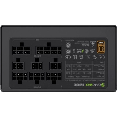 Блок живлення Gamemax 800W (GM 800B Fully-modular New) Вінниця - фото 7
