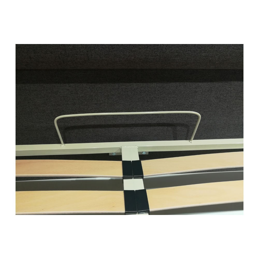 Кровать SiriusDesign VIP с дополнительной металлической цельносварной рамой 180x200 серый Киев - изображение 9