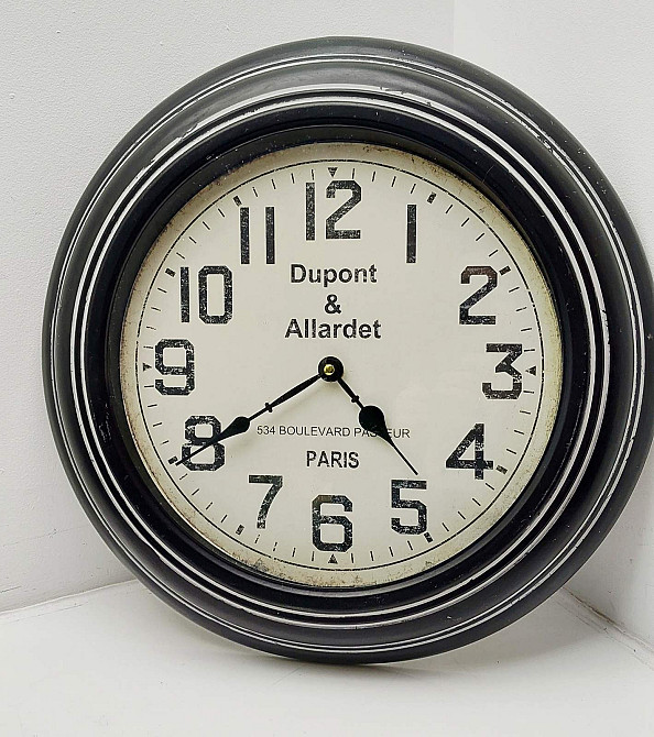 Настінний годинник Dupont & Allardet у вінтажному стилі (Б клас) Луцк - изображение 1