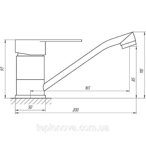 Смеситель для умывальника Globus Lux MAIN SM-203M Черновцы
