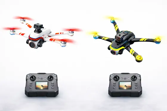 XKJ K15MAX Беспроводный дрон с экранным пультом дистанционного управления FPV-камерой, оптическим позиционированием и системой управления Коломыя