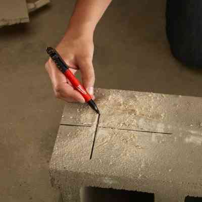 Маркер Milwaukee для будмайданчика INKZALL, тонкий, чорний (48223100) Вінниця