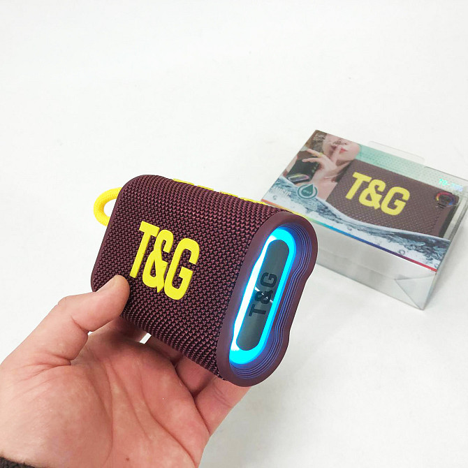 Bluetooth-колонка TG396. LR-691 Цвет: бордовый Киев - изображение 2