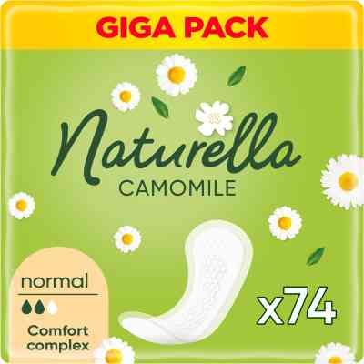 Ежедневные прокладки Naturella Camomile Normal 74 шт. (8006540100806) Винница