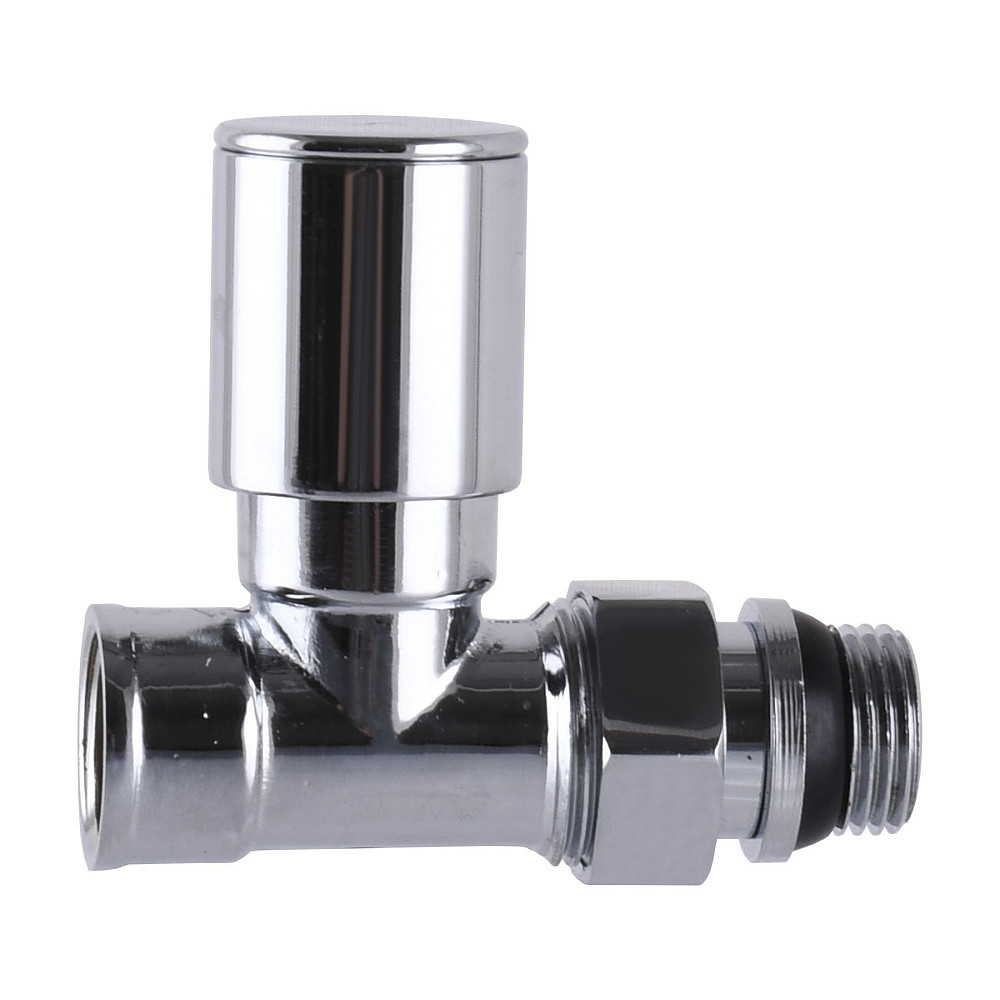 Кран вентильний прямий з американкою SOLOMON 1/2″ CHROM 1875  з ущільнювачем Тернопіль - фото 4