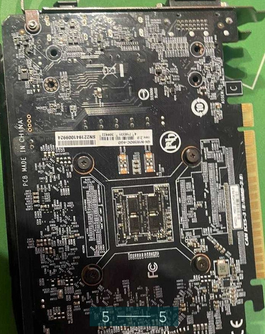 Відеокарта: Gigabyte GeForce GTX 1650 4Gb. 285mm .на 120mm. на 35mm Київ - фото 3