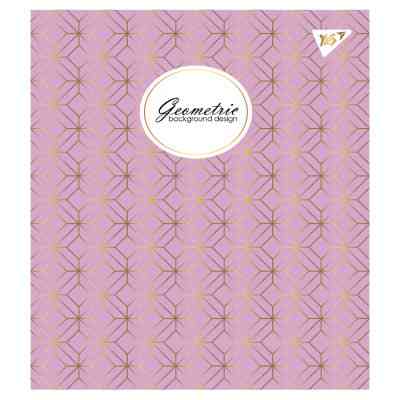 Тетрадь Yes А5 Geometric 24 листов клетка (766844) Винница