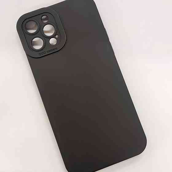 Чехол Silicone Case FULL CAMERA Iphone 12Pro Black Київ