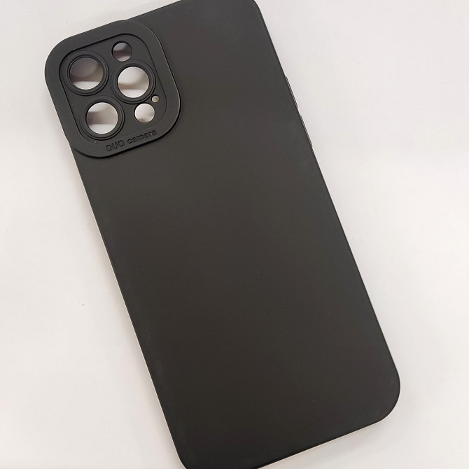 Чехол Silicone Case FULL CAMERA Iphone 12Pro Black Київ - фото 2