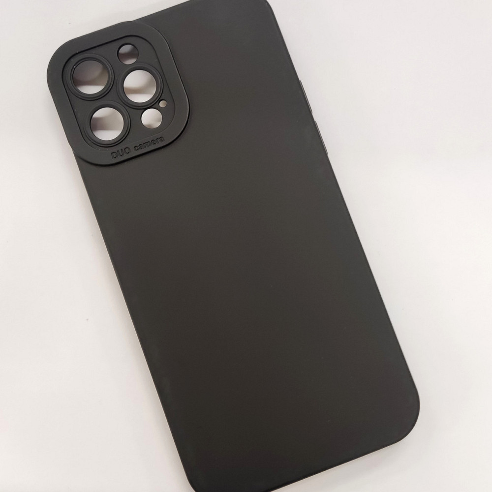 Чехол Silicone Case FULL CAMERA Iphone 12Pro Black Киев - изображение 2
