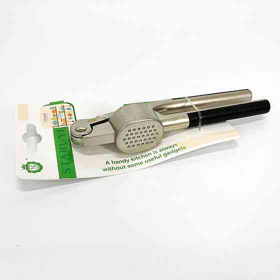 Прес для часнику UNIQUE UN-1761 часнодавка ручна металева GA-95 Івано-Франківськ