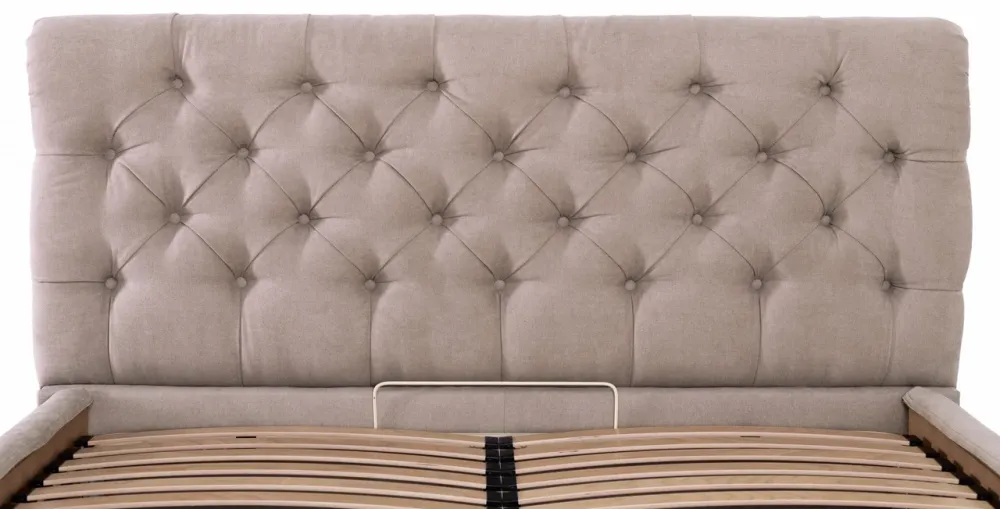 Кровать Двуспальная London Comfort 160 х 190 см Мисти Mocco С подъемным механизмом и нишей для белья Мокко Киев - изображение 6