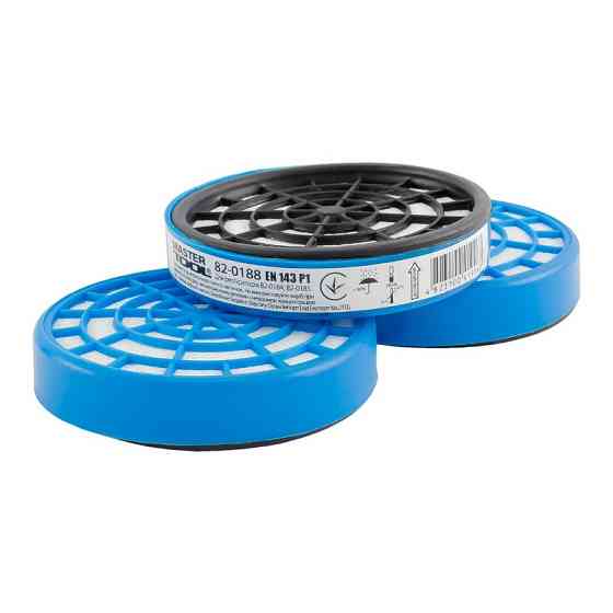 Фільтр змінний протиаерозольний MASTERTOOL EN 143 P1 набір 12 шт 82-0188 Коломия