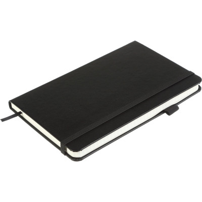 Книга записная Buromax Etalon 125x195 мм 96 листов в клетку обложка из искусственной кожи Черная (BM.291160-01) Винница - изображение 3