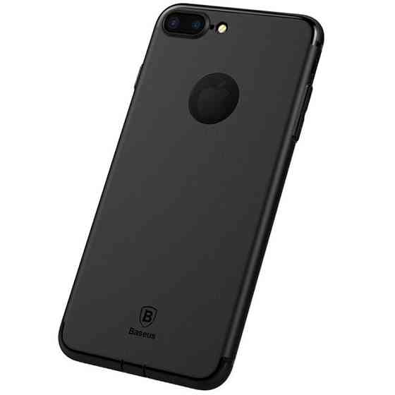 Чохол Baseus для iPhone 8 Plus/7 Plus Simple Solid Black (ARAPIPH7P-MS01) Київ