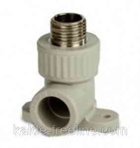 Колено (Угол) KALDE настенное резьба наружная ∅ 20х1/2" Харків