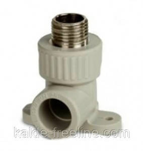 Колено (Угол) KALDE настенное резьба наружная ∅ 20х1/2" Харків - фото 1