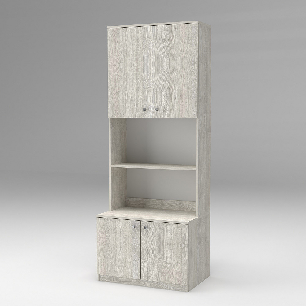 Пенал для вещей Favorit F-6, Дуб Шамоні Світлий, 800х530х2100 Львов - изображение 2