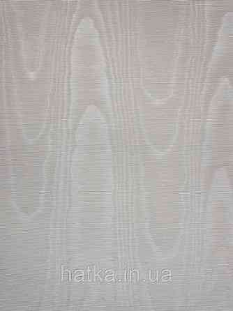 Шпалери вінілові на паперовій основі Sirpi Italian Silk 7 хвилясті смуги під зріз дерева світло бежеві Київ