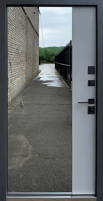 Двери квартирные, QDoors, модель Лаунж-Ак+зеркало, комплектация Ультра 850 Киев - изображение 2