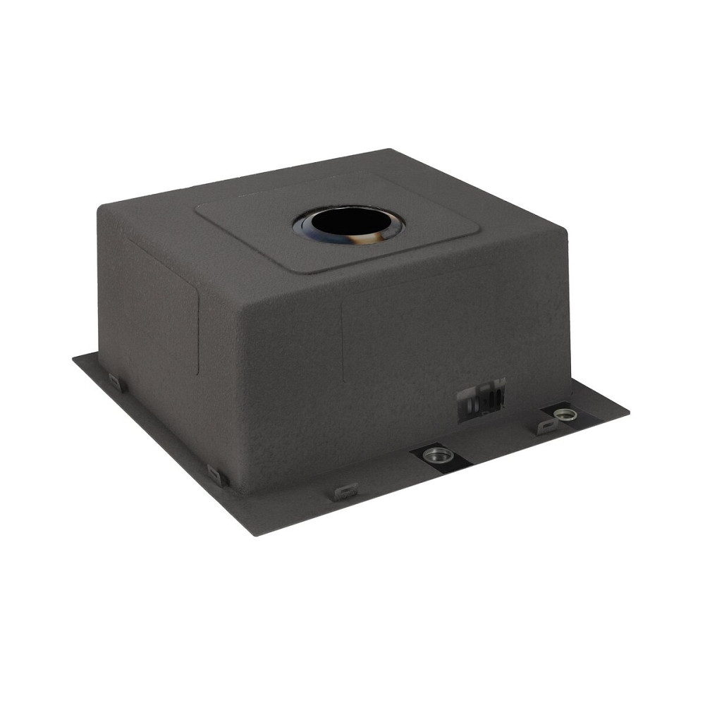 PLATINUM Кухонна мийка 50*50 PVD чорна Platinum Handmade (сифон круглий, 3,0/0,8) Коломия - фото 4