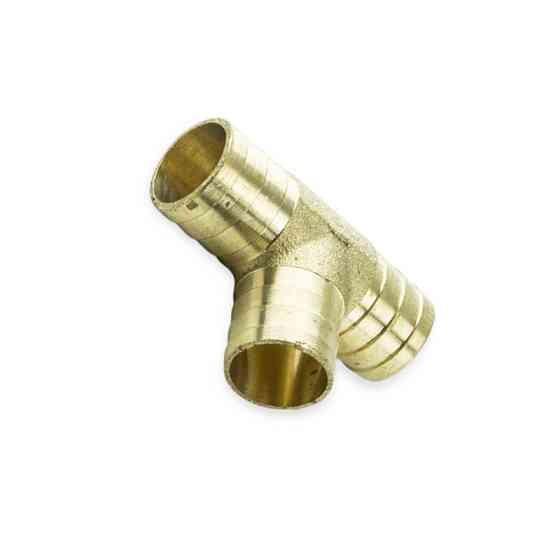 Штуцер-перехідник 20х20х20 латунь (трійник) Мукачево