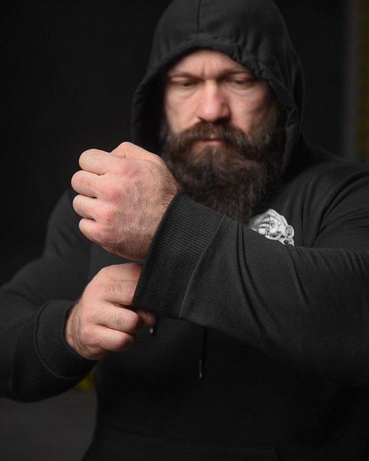 Худі maklin Руні black НП4899 Одеса - фото 6