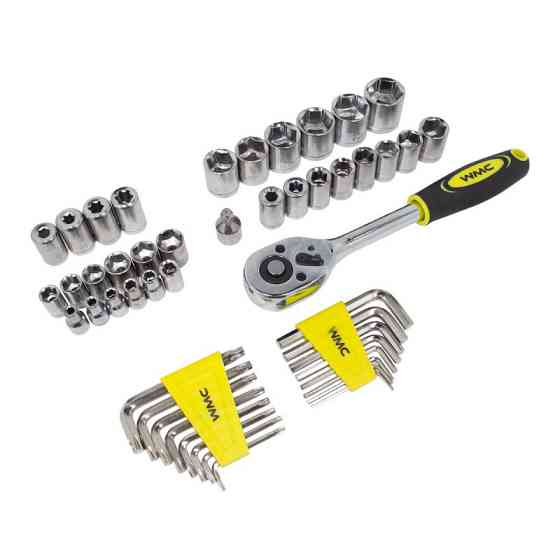 Набір інструментів 128пр. 1/4''3/8''(6гр)(4-21мм) WMC TOOLS WT-30128 NEW Одеса
