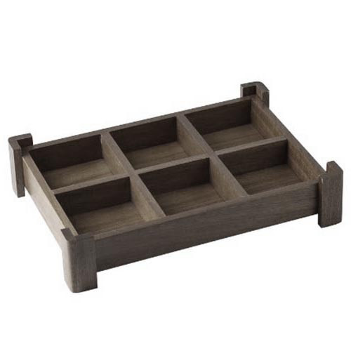 Менажниця дерев'яна "Деолія" сепія Миколаїв - фото 1