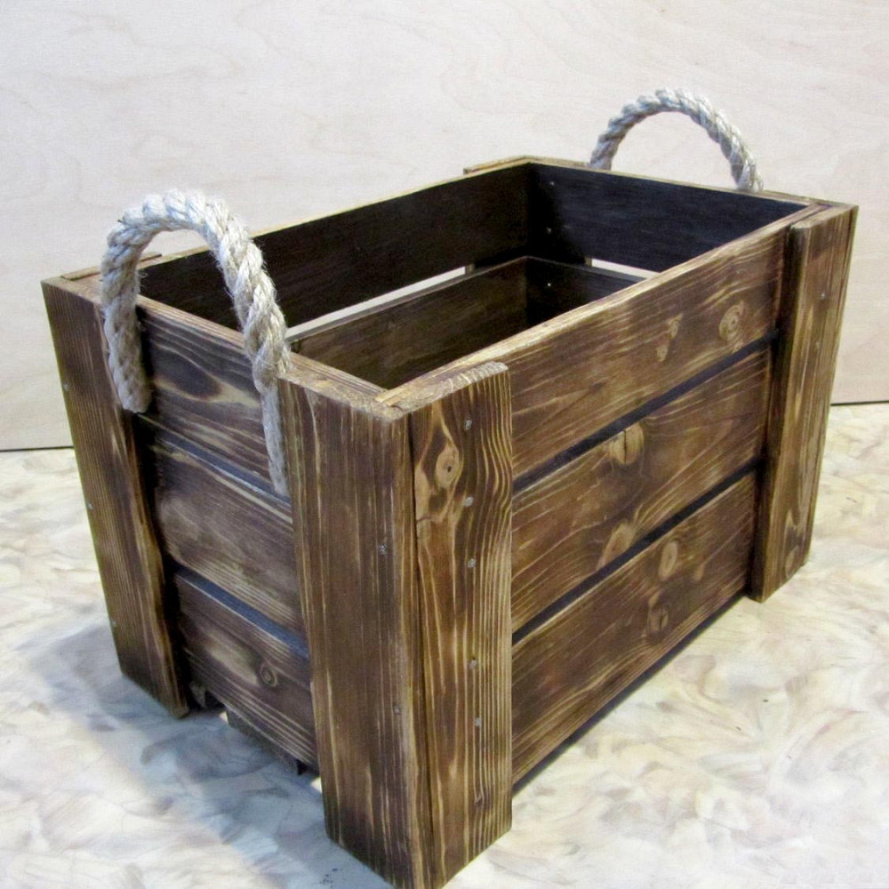 Інтер'єрний декоративний ящик "Афула" капучино Миколаїв - фото 2