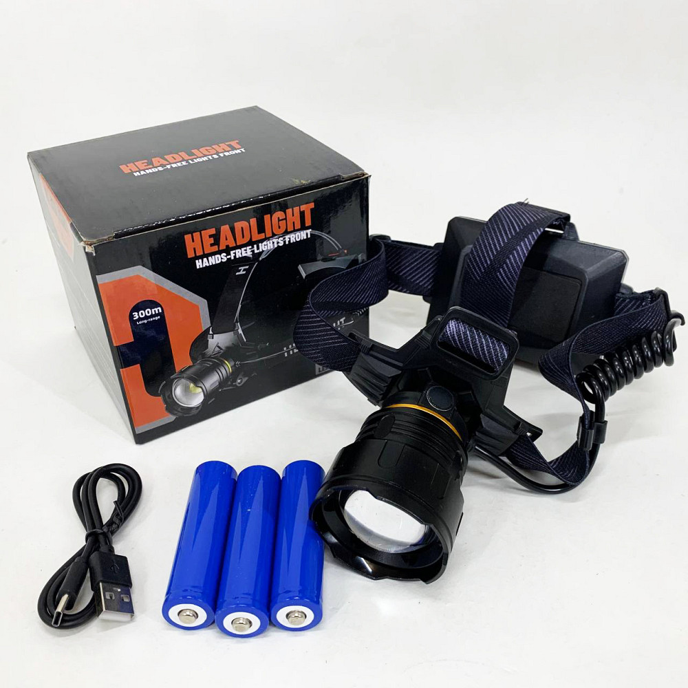 Фонарь налобный Police 8078-P360 QO-13 Львов - изображение 3