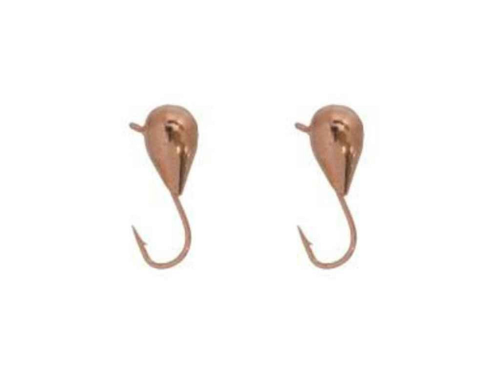 Мормишка вольфрам Крапля з вушком 3мм 0,48г copper (2шт/уп) ТМ FISHING ROI Київ - фото 1