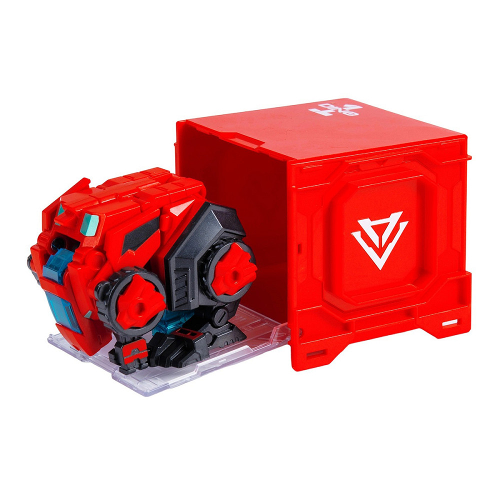 Динозавр-трансформер Dinoster - Червоний Раптор-бот Дніпро - фото 8