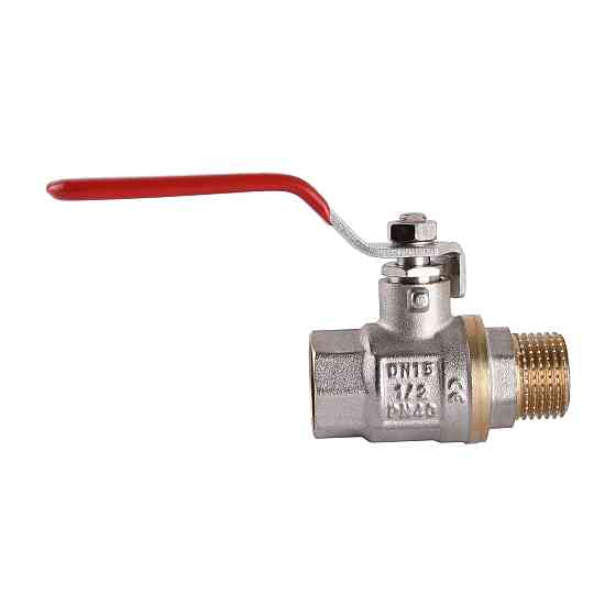 Кран кульовий прямий SOLOMON 1/2″ ЗВ КР PN40 B1002 Луцк